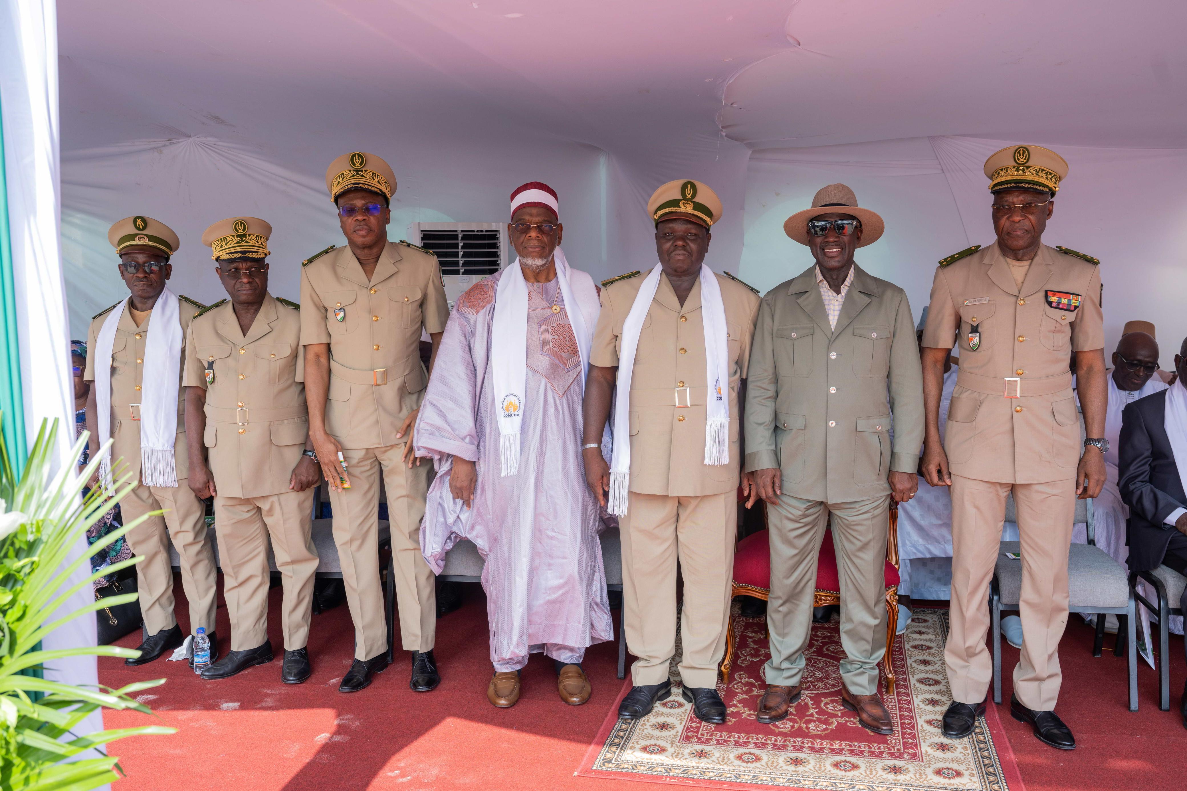 CÉRÉMONIE D’INVESTITURE DU PRÉSIDENT DE LA COMUDO